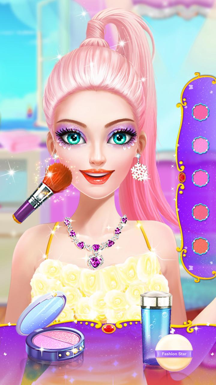 Makeup Salon - Beach Party Game Screenshot