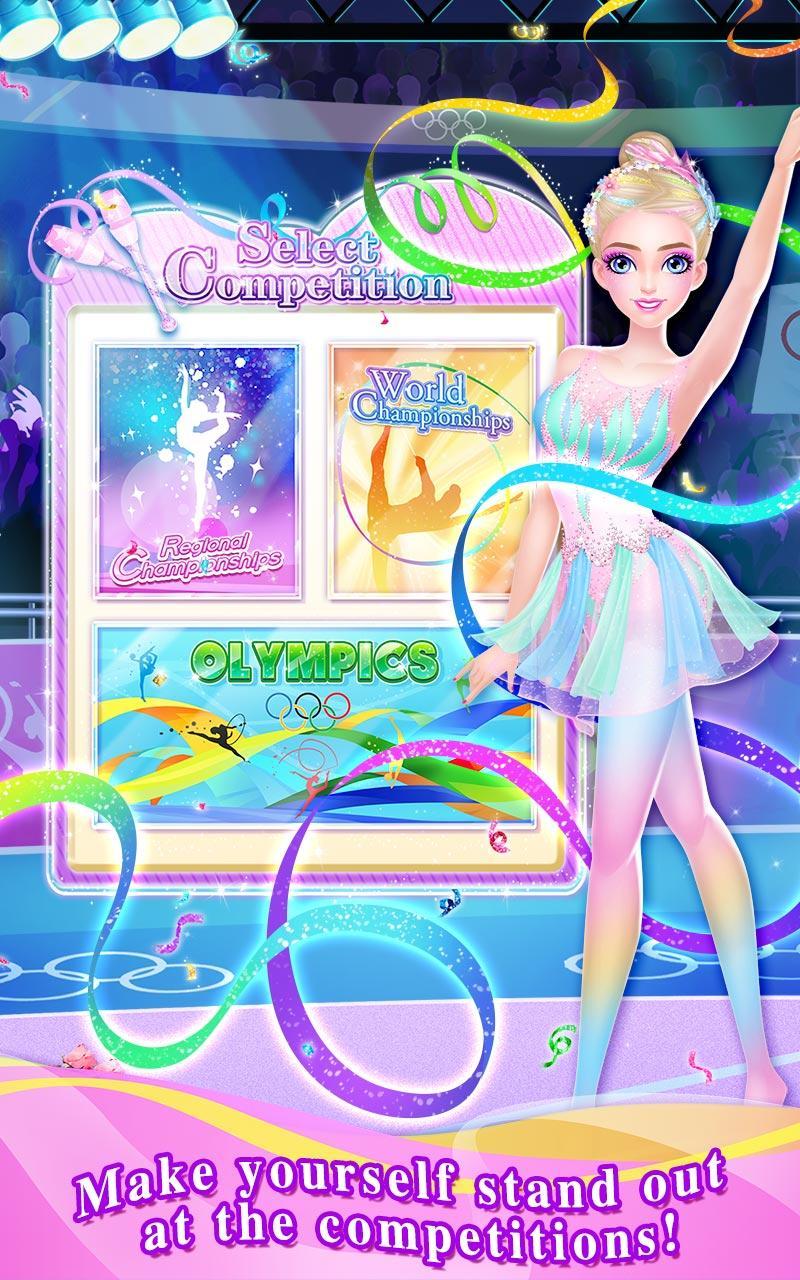 Gymnastics Salon Game Screenshot