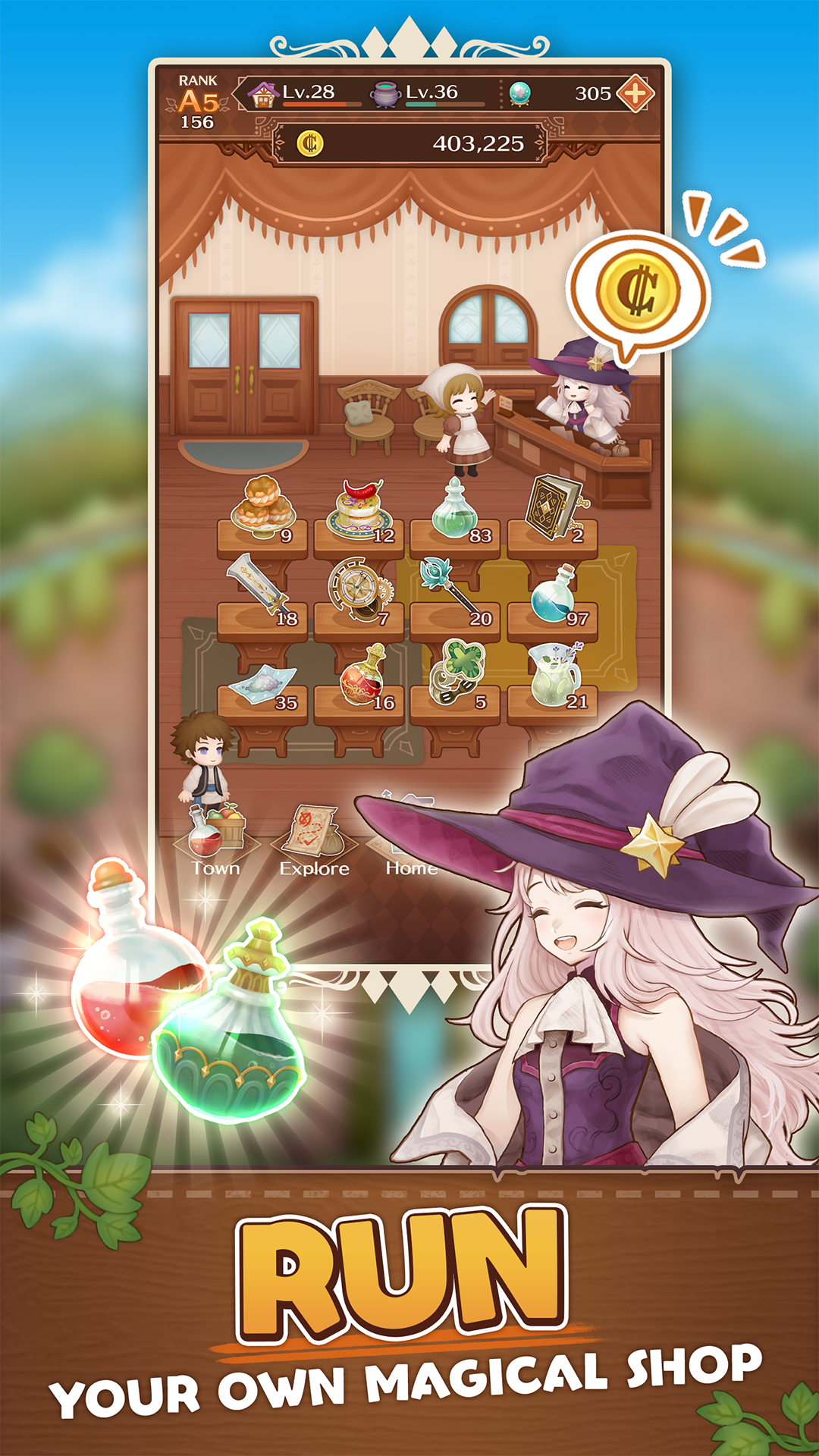 Screenshot of Witch&Craft