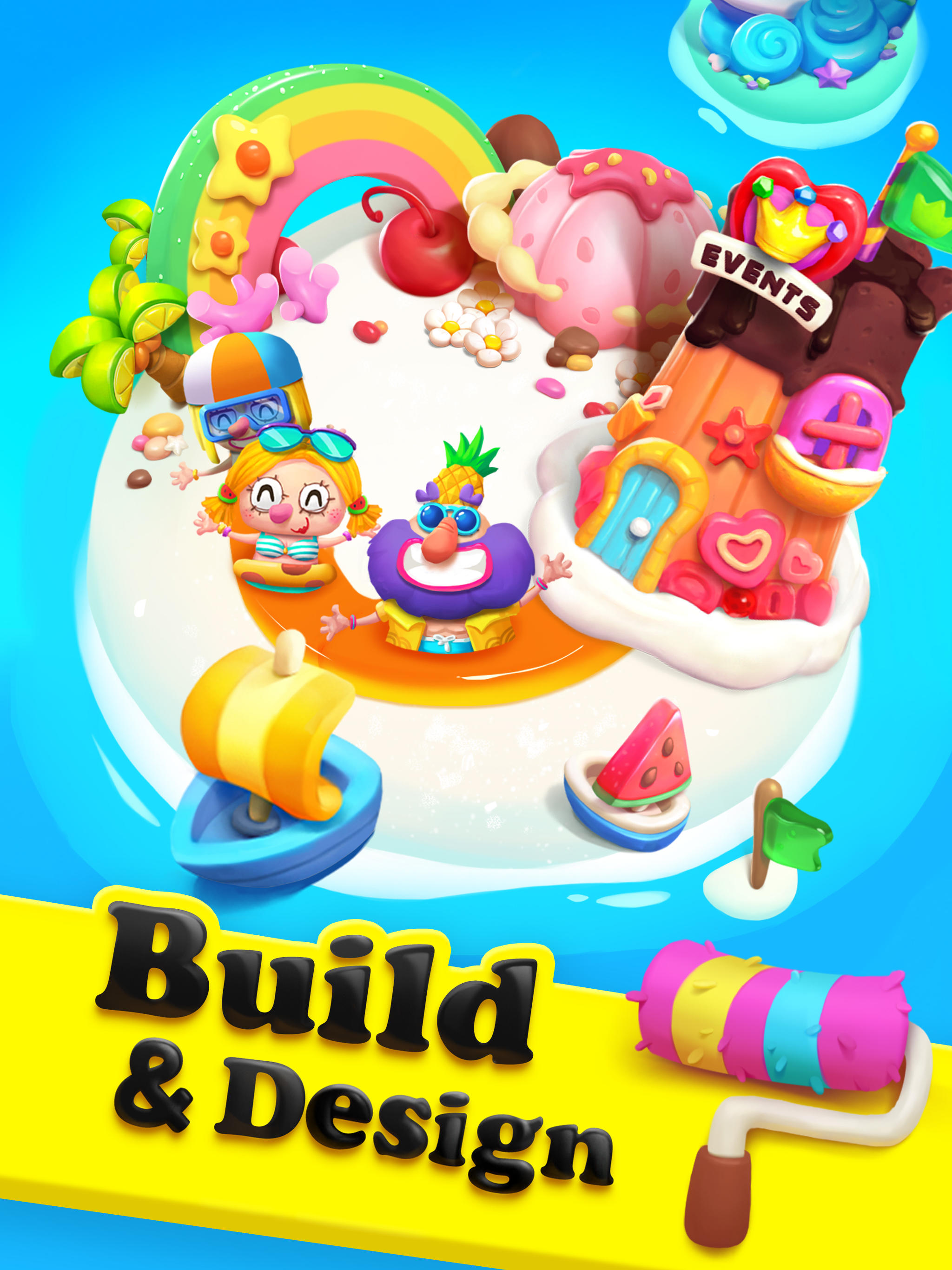 Crazy Candy Bomb-Sweet match 3 Game Screenshot