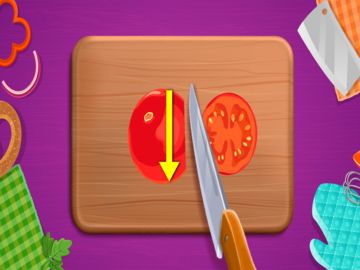 My Restaurant Food Making Game Game Screenshot