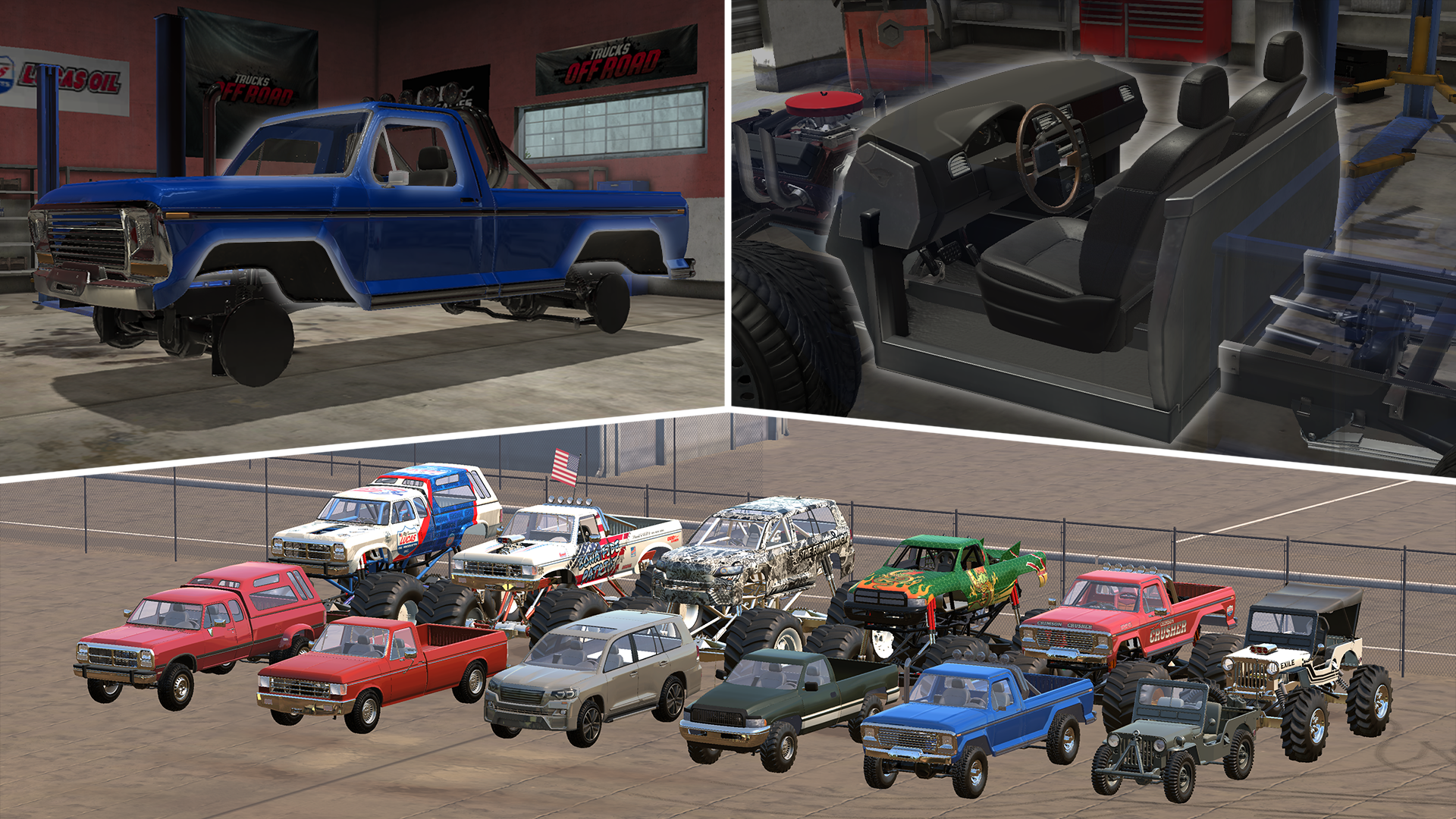 Trucks Off Road Game Screenshot