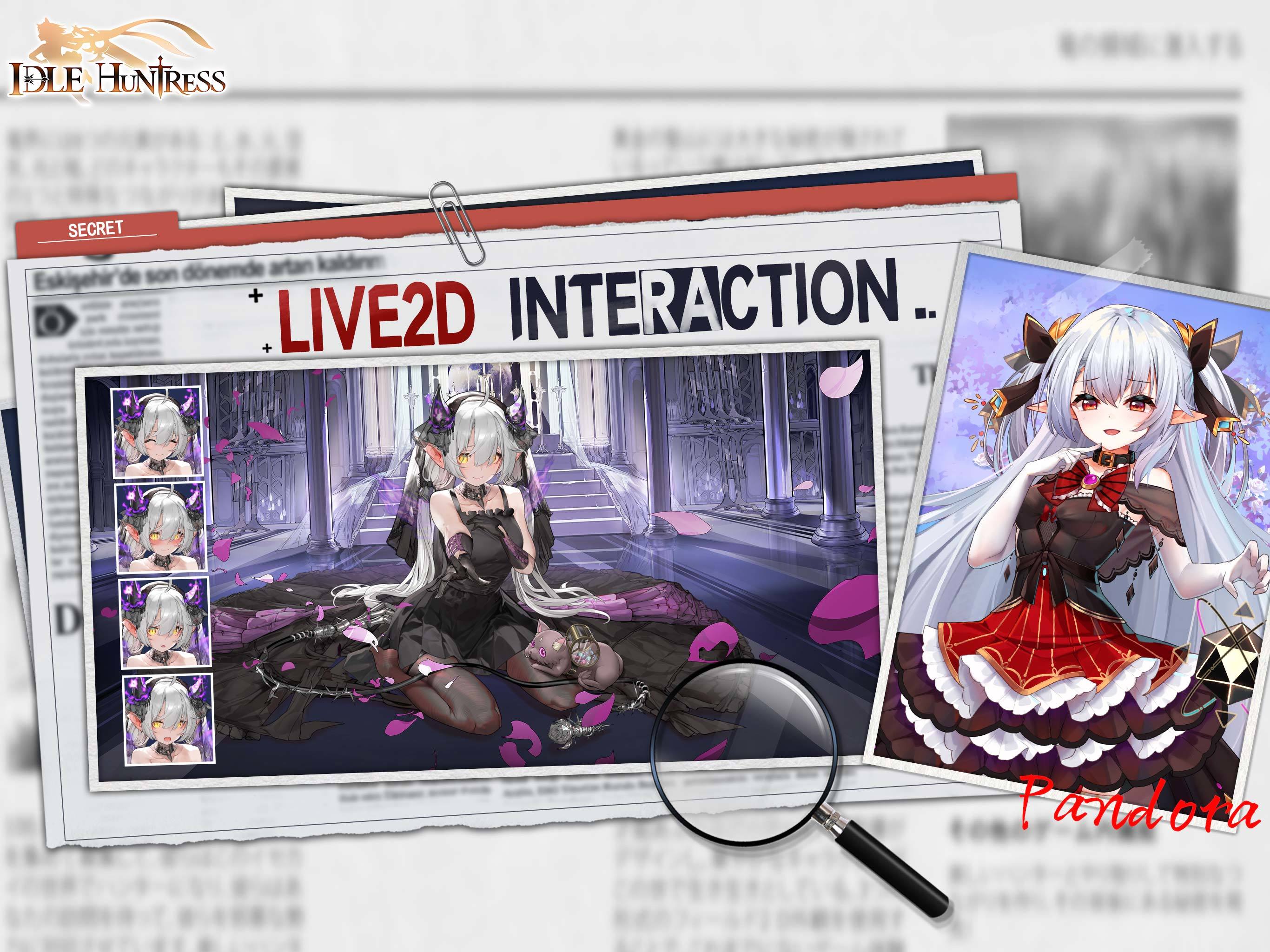 Idle Huntress: Girl's Land EU Game Screenshot