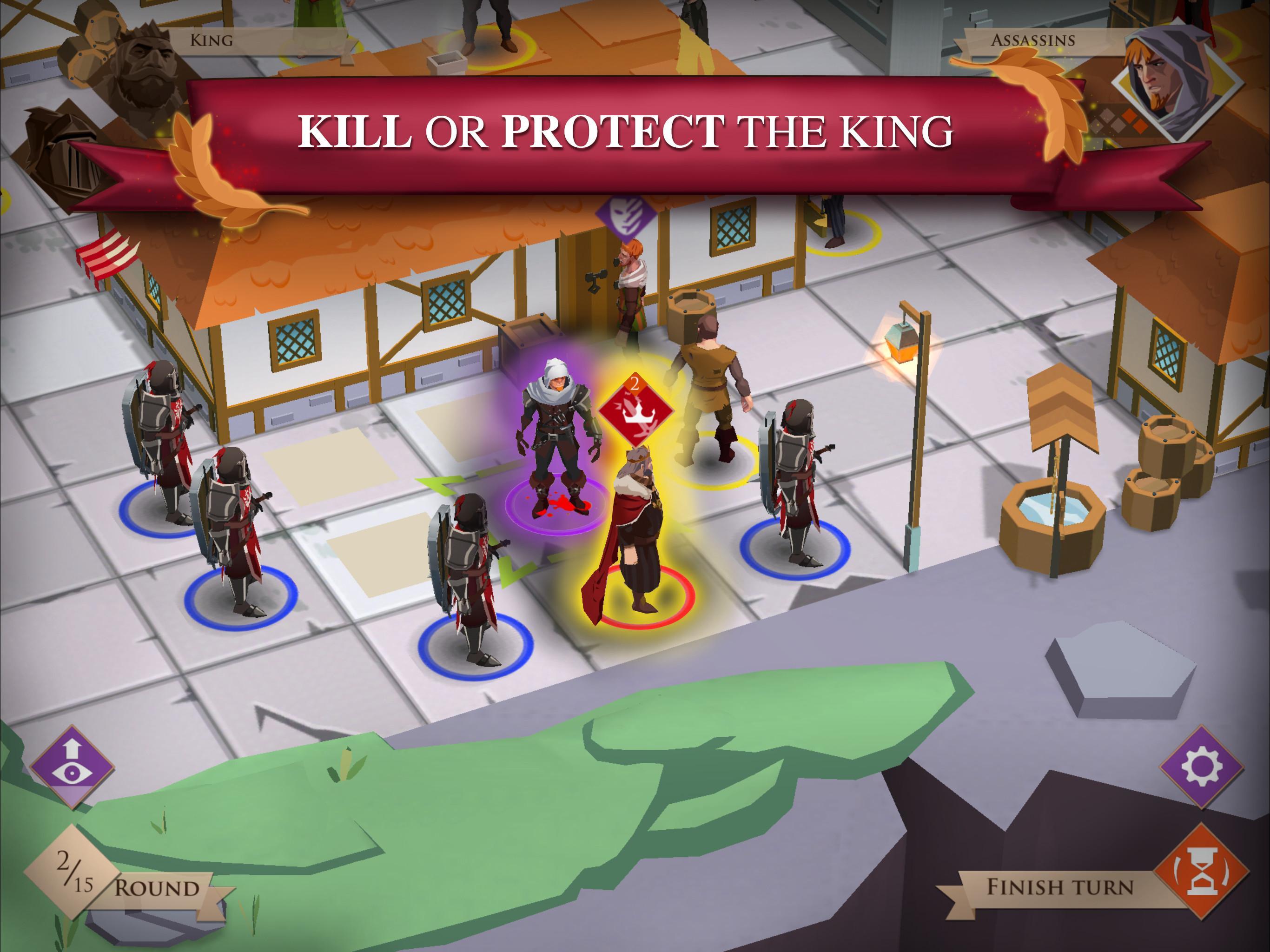 King and Assassins: Board Game Game Screenshot
