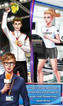 Sports Star Love Story in Rio Game Screenshot