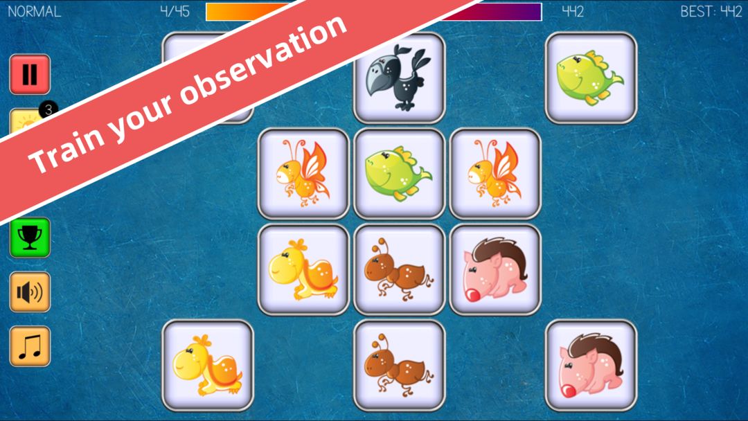 Onet Animal Free-經典休閒益智連線遊戲遊戲截圖