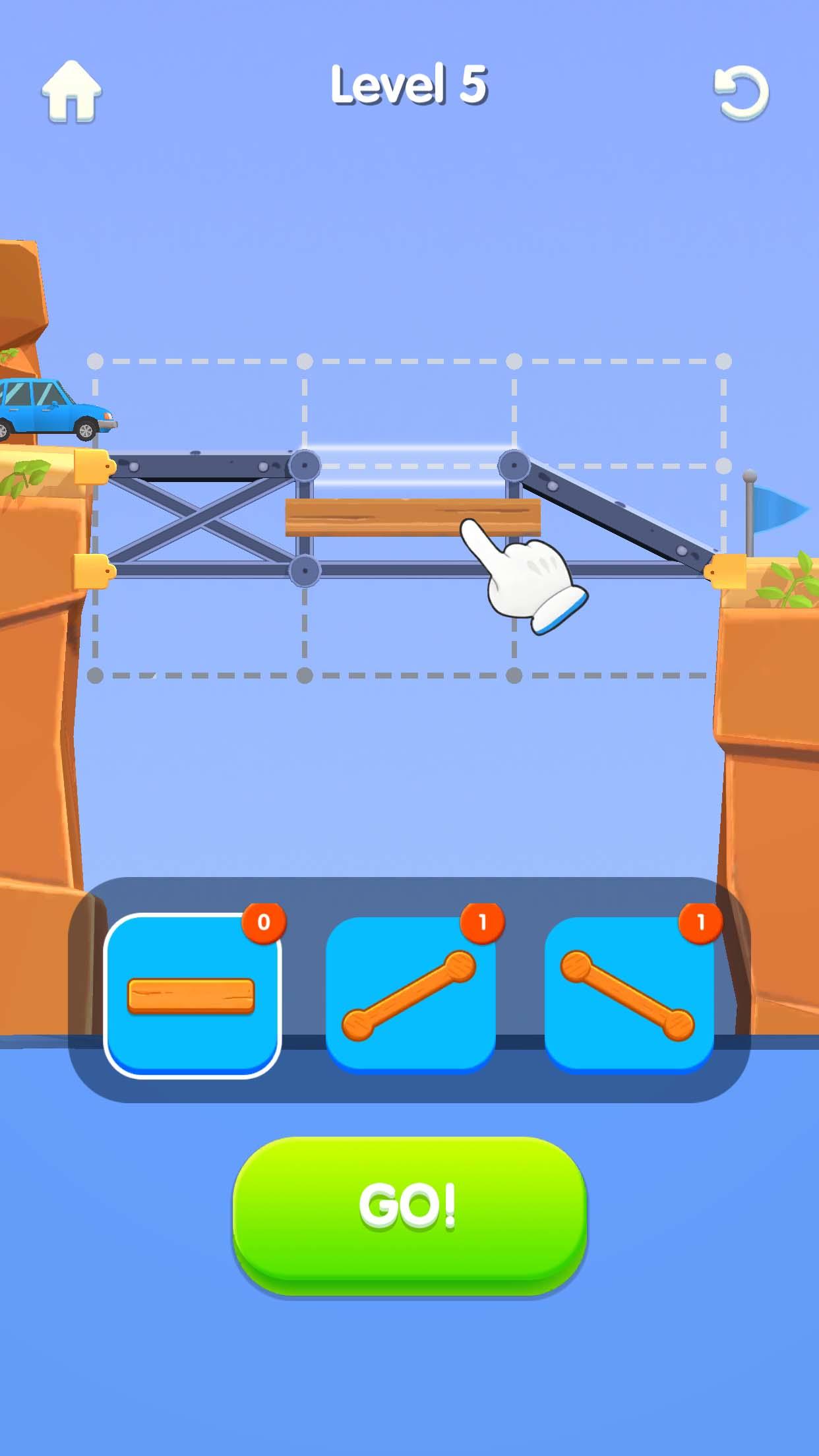 Bridge Building - Build Master 게임 스크린샷