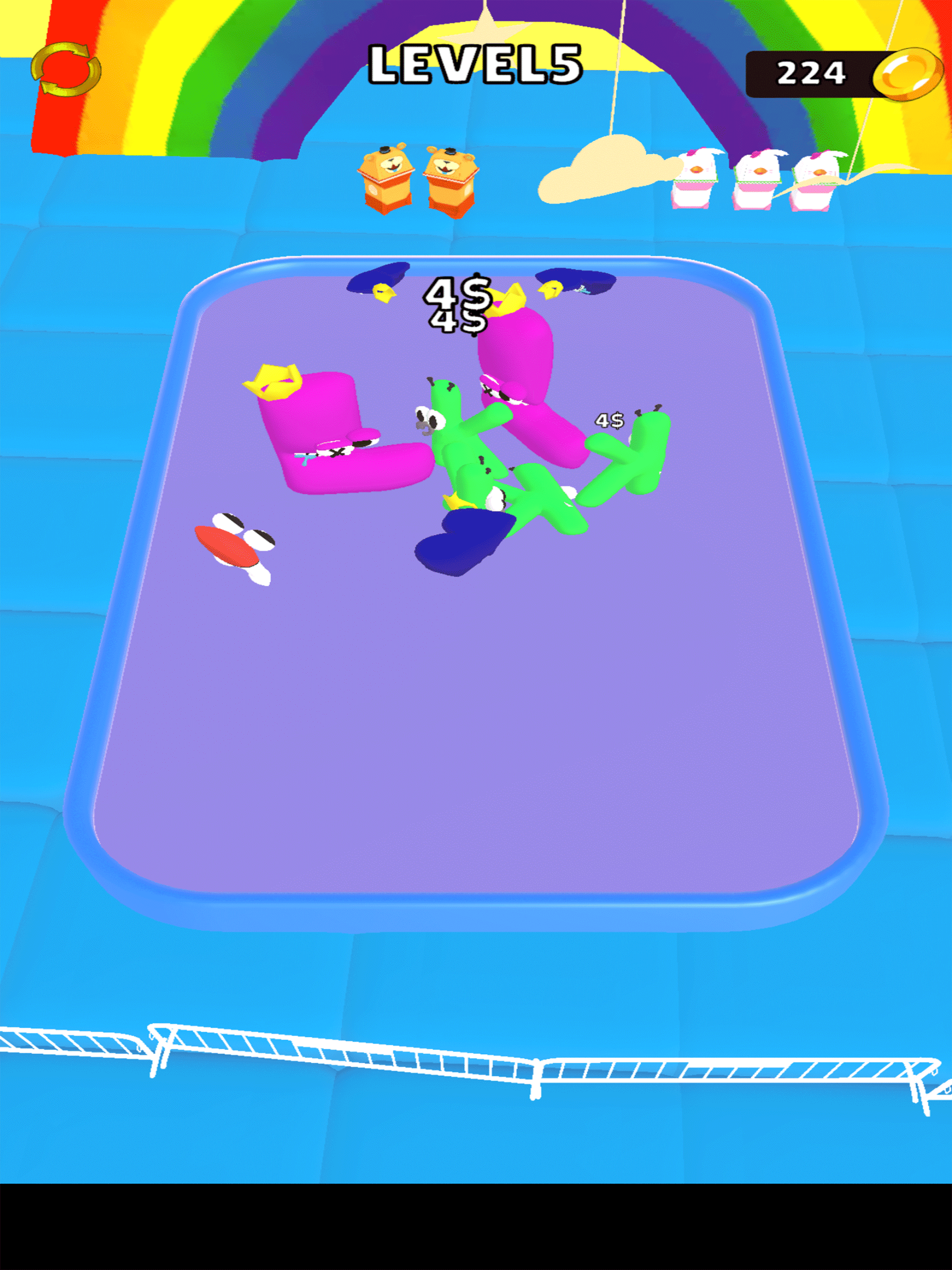 Alphabeto Merge lore Rainbow Game Screenshot