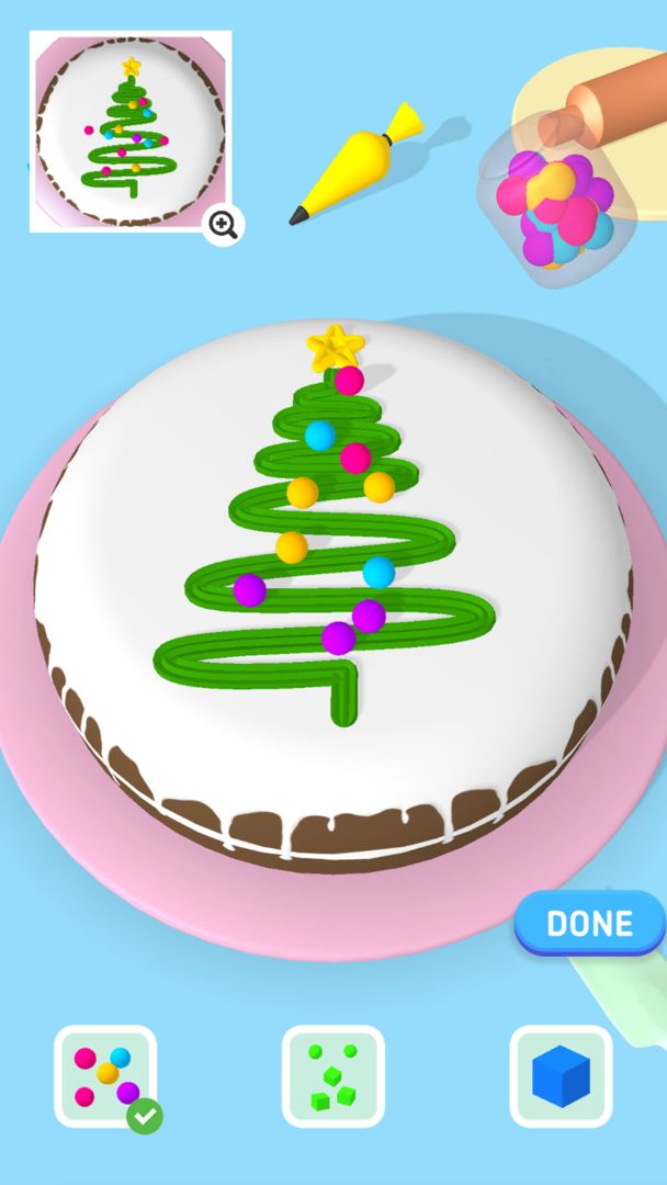 Screenshot of Cake Art 3D