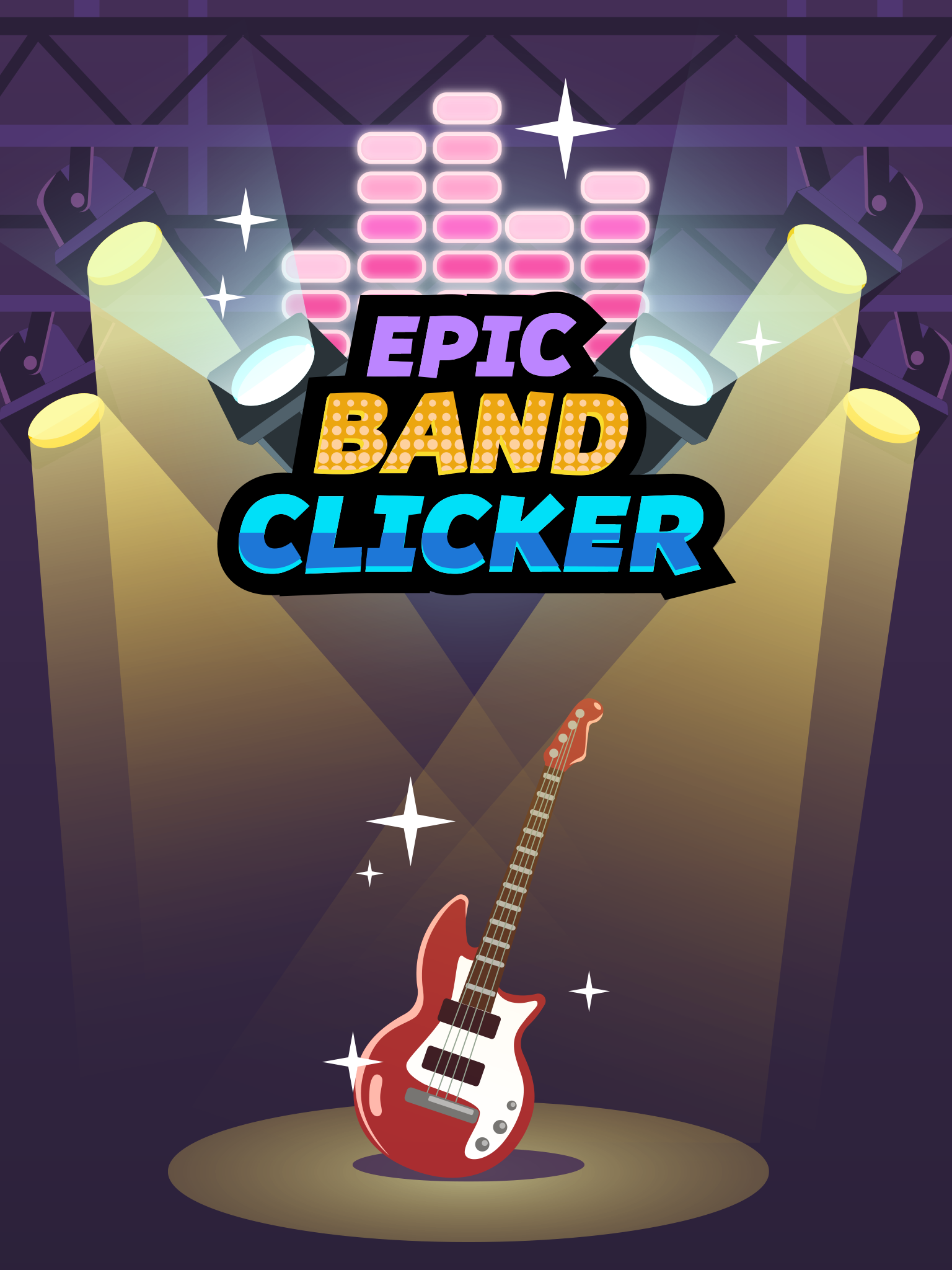 Cuplikan Layar Game Epic Band Rock Star Music Game
