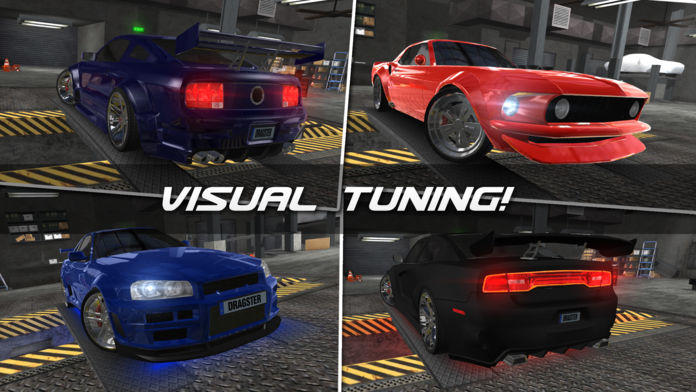 Drag Racing 3D ゲームのスクリーンショット