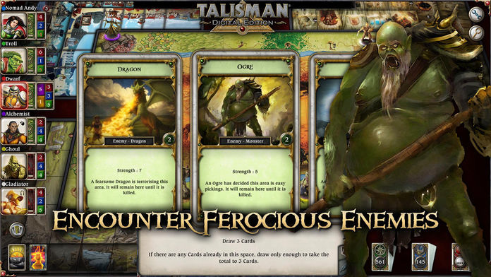 Screenshot of Talisman: DE