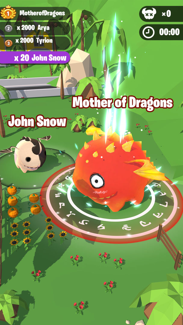 Screenshot of Dragon Wars io: Merge Dragons