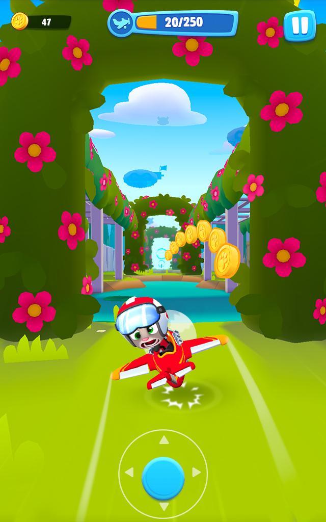 Screenshot of Talking Tom Sky Run: New Fun Flying Game