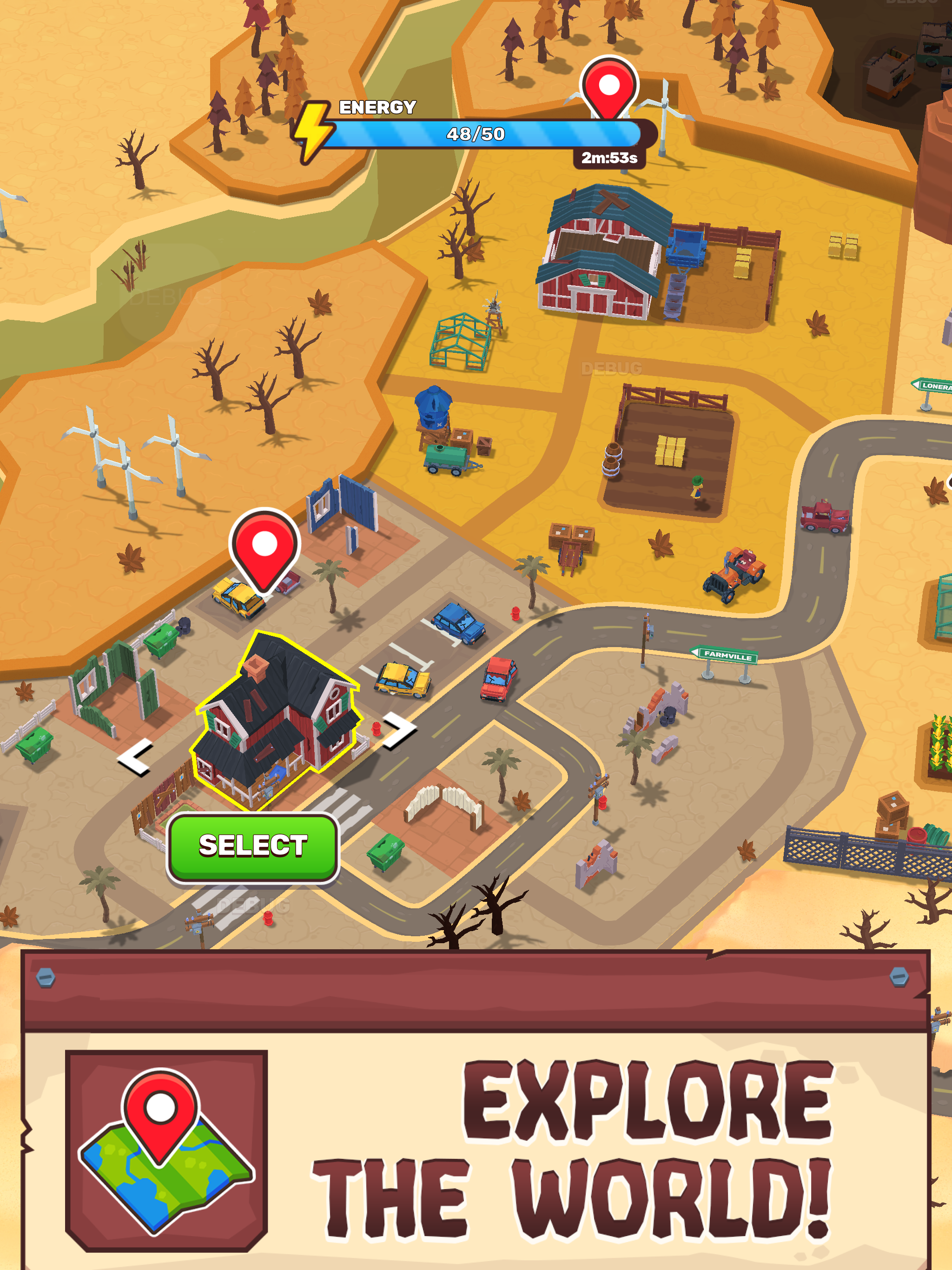 Screenshot of Wasteland Life: Survival Idle