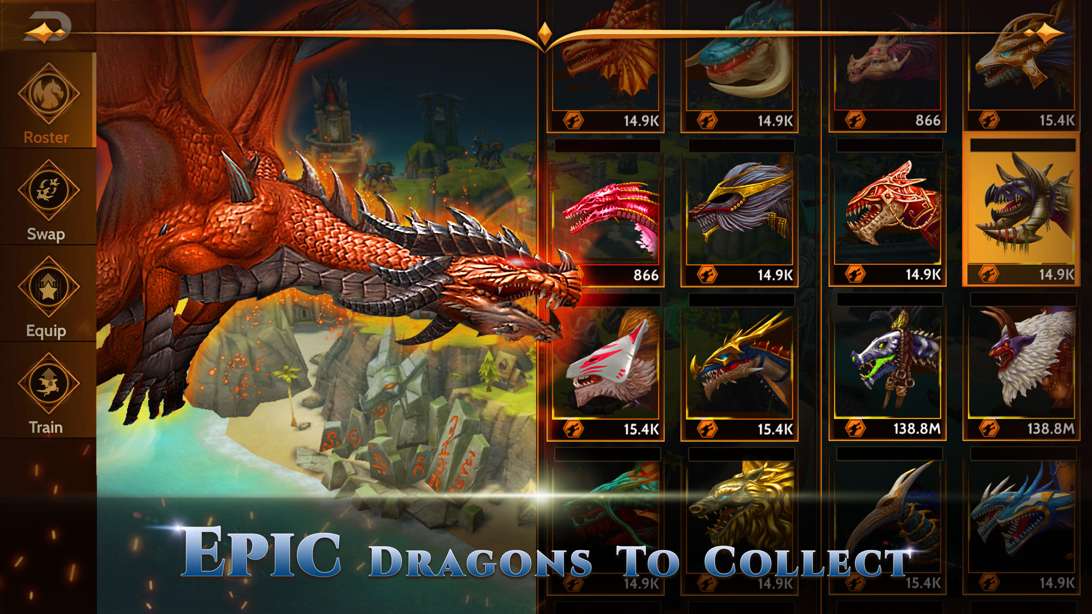 War Dragons Game Screenshot