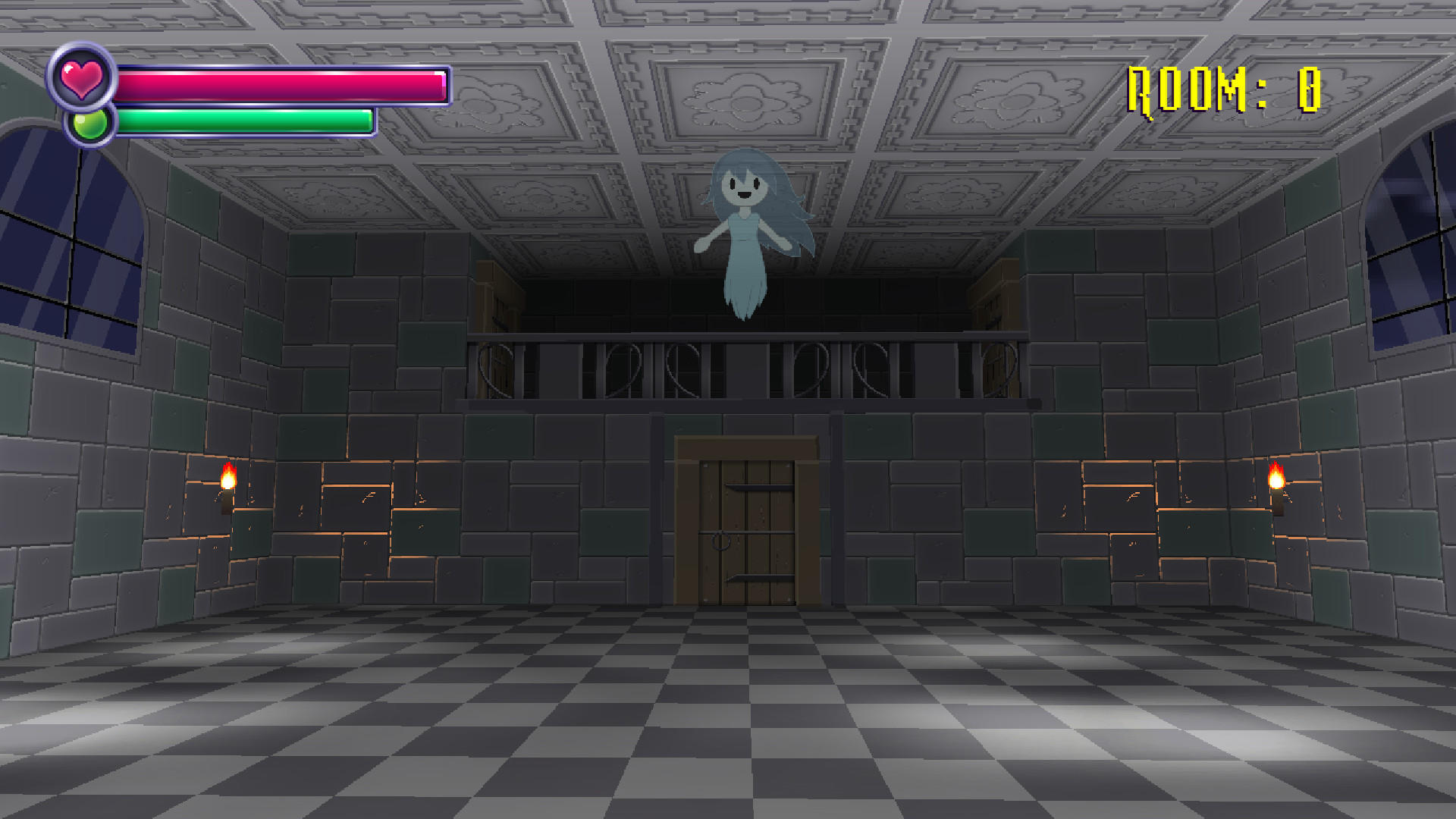 Spooky's Jump Scare Mansion Game Screenshot