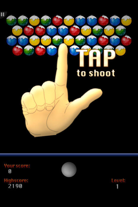 A Christmas Bubbleshooter ภาพหน้าจอเกม