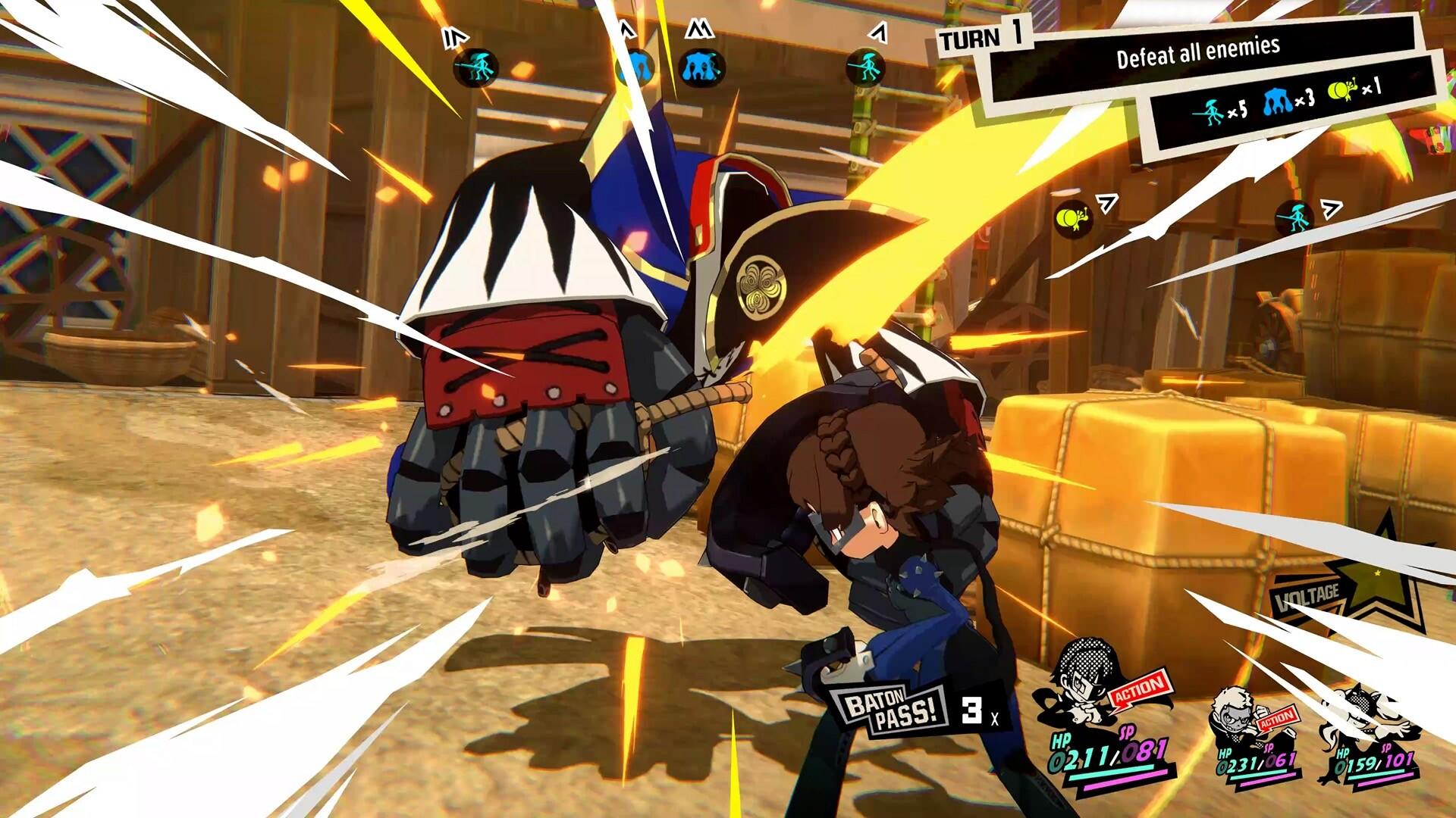 Persona 5 Tactica screenshot game