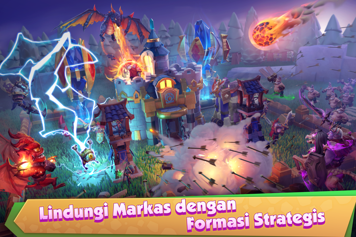 Ảnh chụp màn hình Castle Clash: Regu Royale