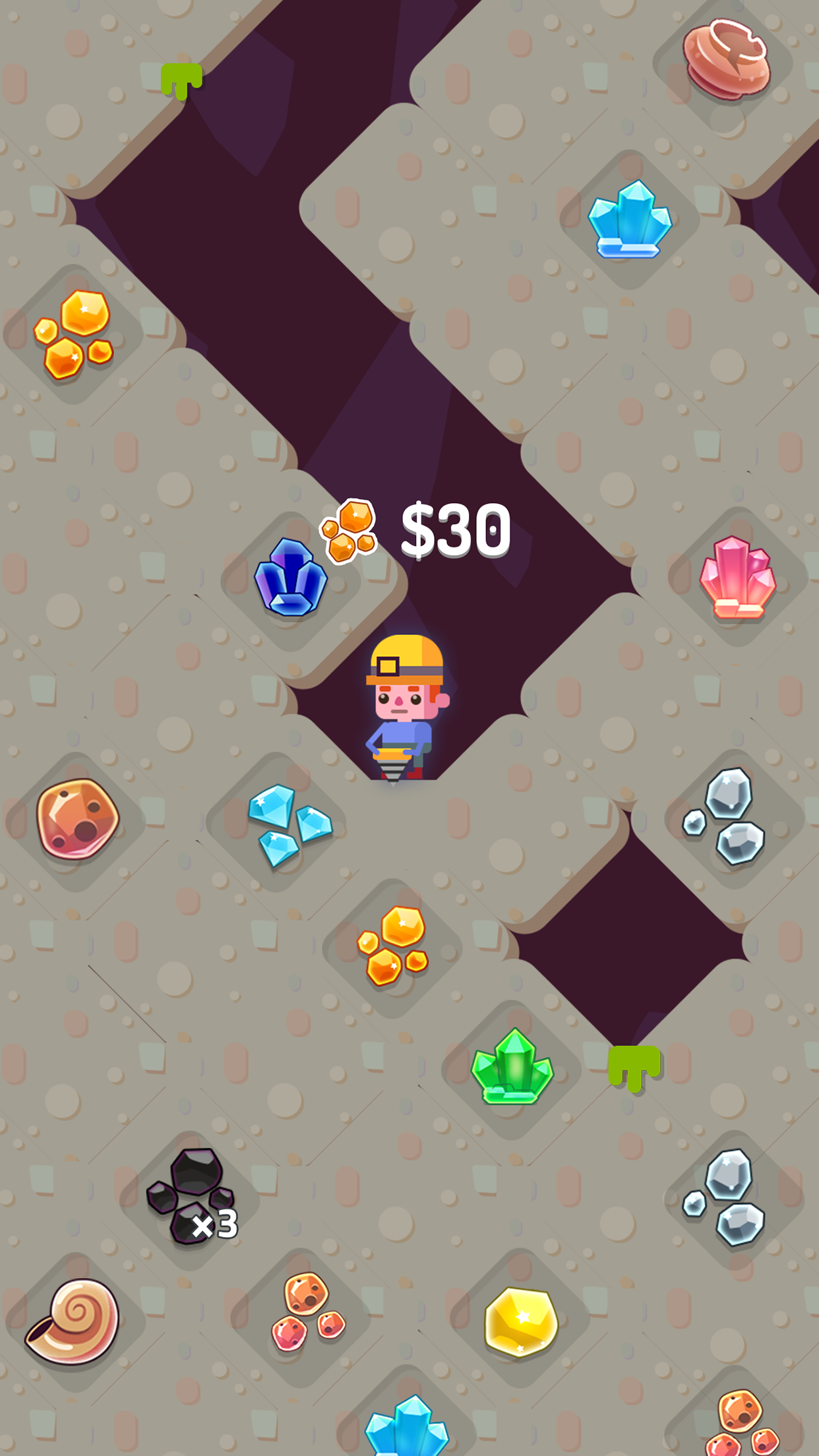 Cuplikan Layar Game Dig Master