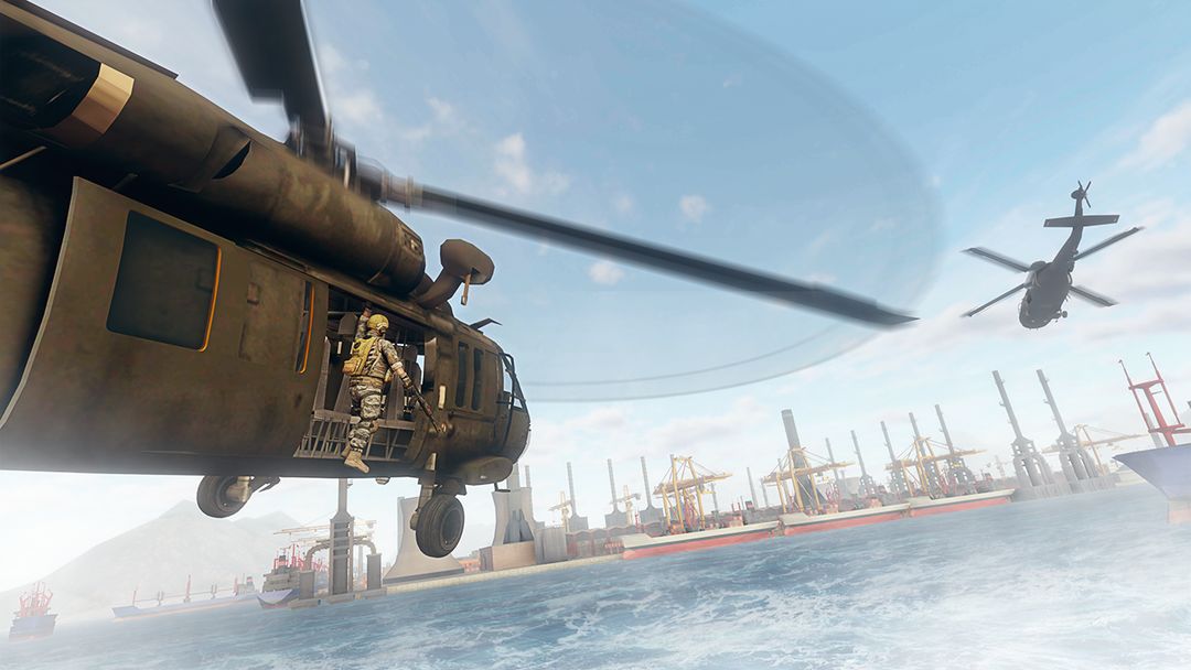 空軍射手 3D - 直升機射擊遊戲遊戲截圖