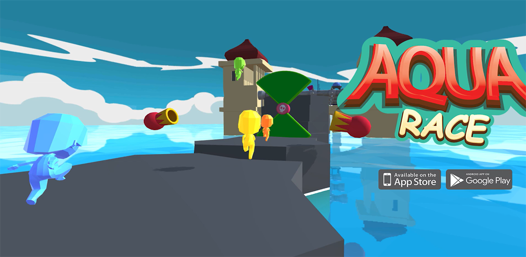 Banner of Fun Run Aqua Race 3D 遊戲 0.1