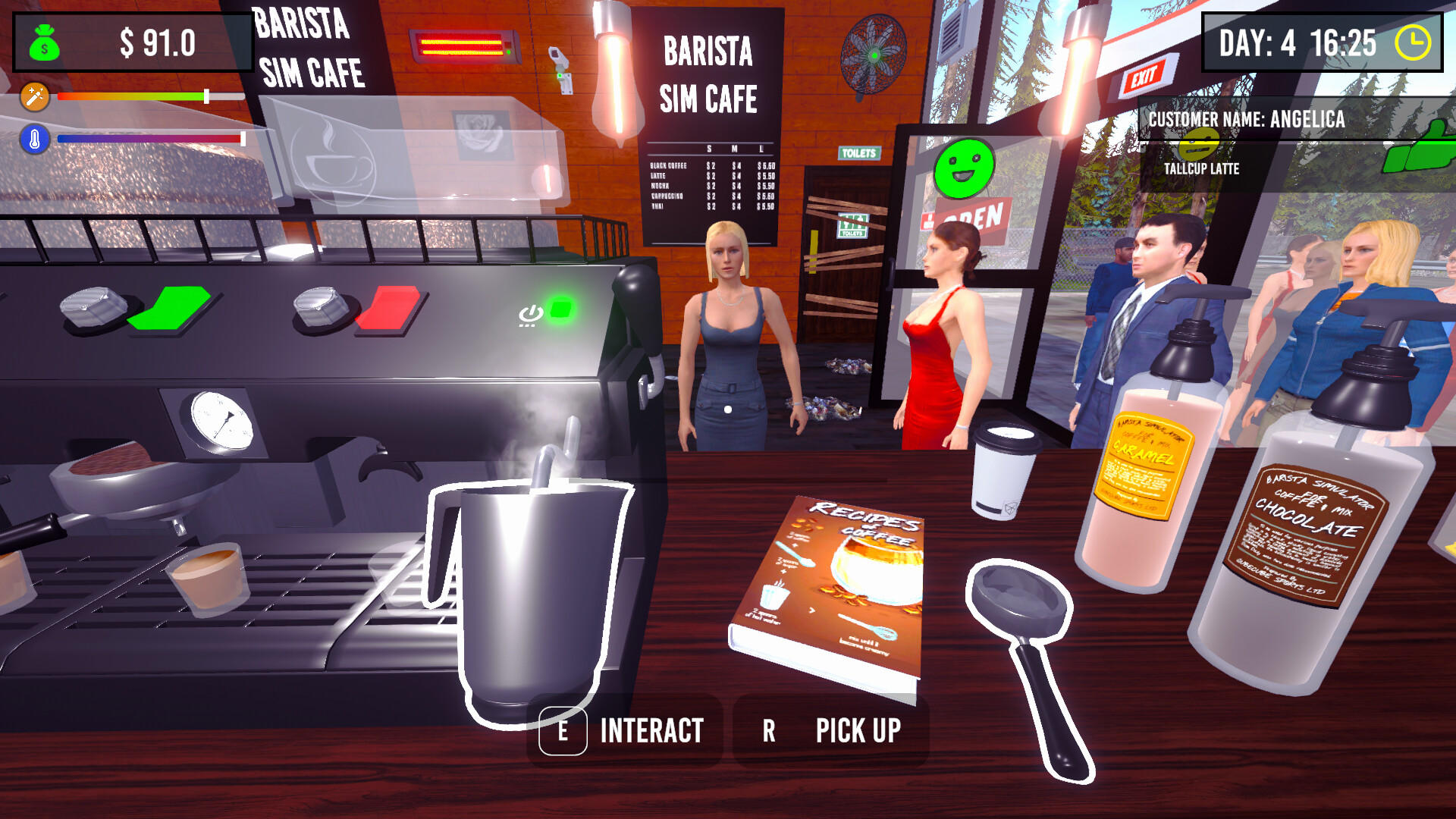 Barista Simulator screenshot game
