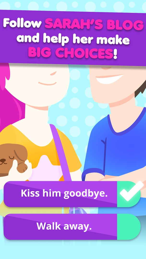 Screenshot of Sarah's Secrets - Interactive Story Drama Game