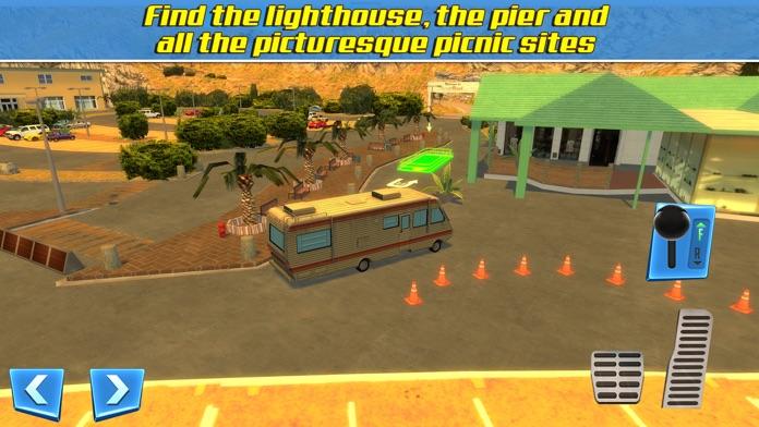 RV & Boat Towing Parking Simulator Real Road Car Racing Driving Game Screenshot