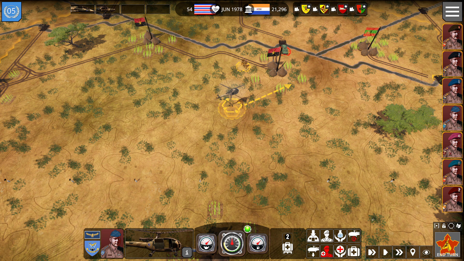 Angola '86 Game Screenshot