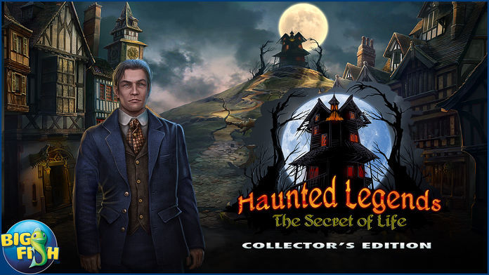 Screenshot of Haunted Legends: The Secret of Life - A Mystery Hidden Object Game