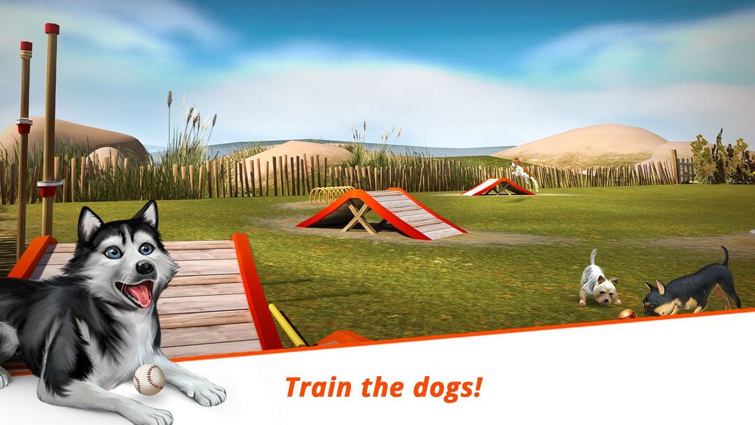 Dog Hotel – Play with dogs ภาพหน้าจอเกม