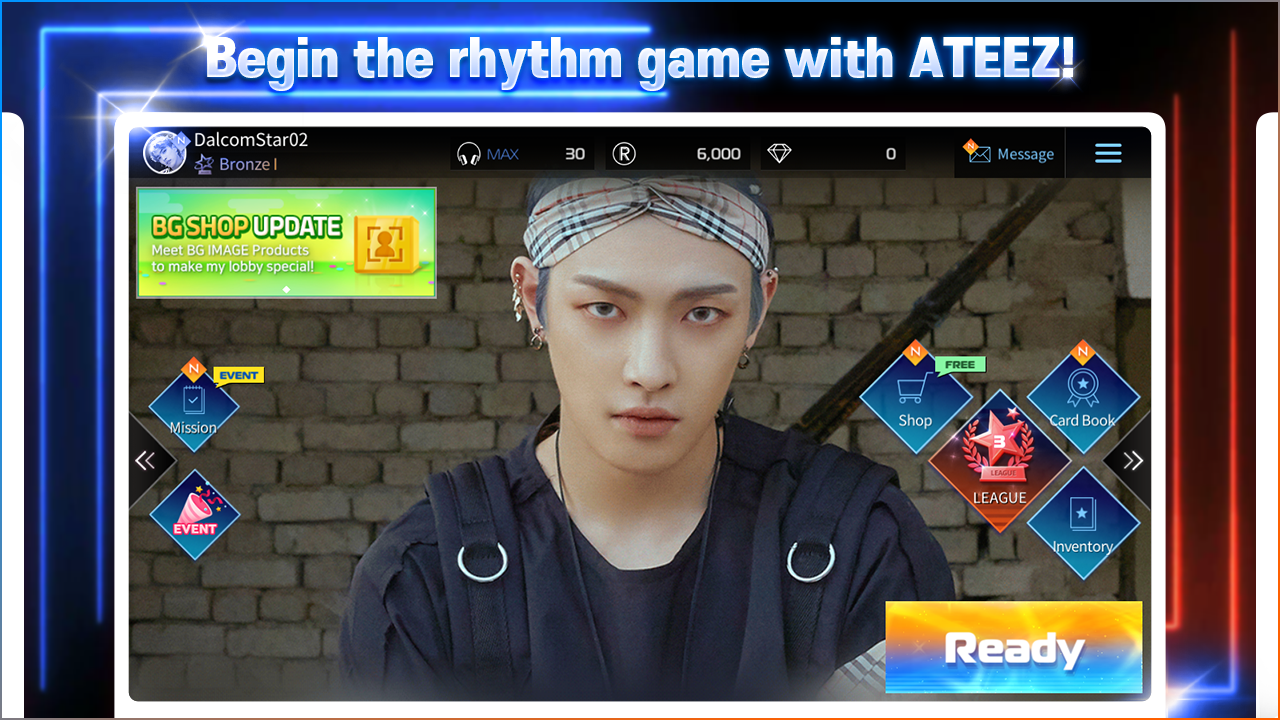 SUPERSTAR ATEEZ Game Screenshot