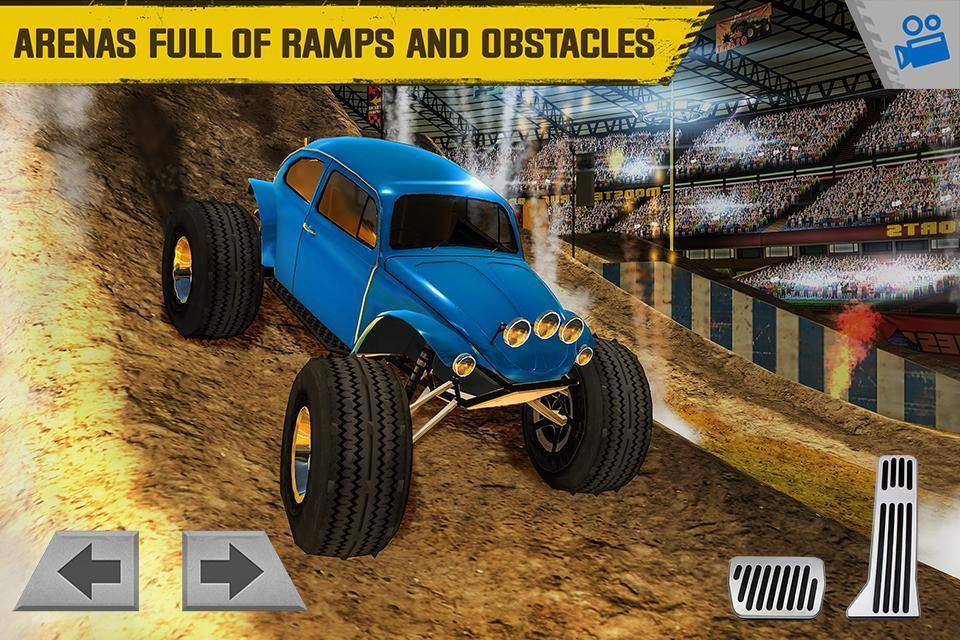 Monster Truck Arena Driver Game Screenshot