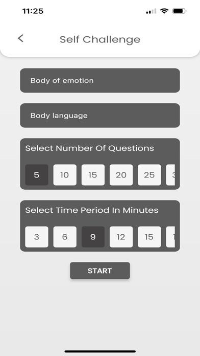 Feeling Quiz Game Screenshot