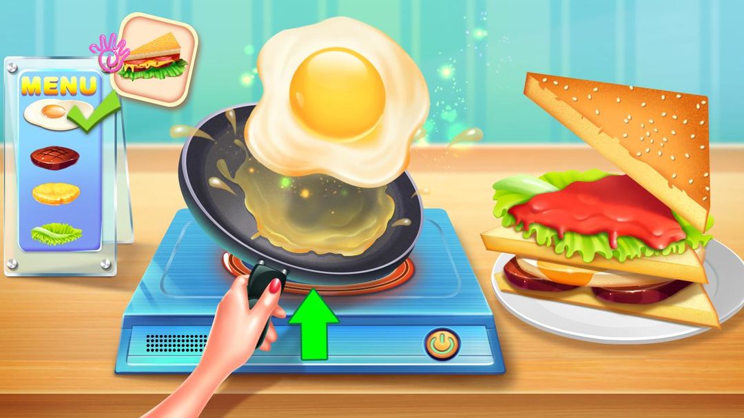 三明治制作 – 儿童美食制作游戏 ภาพหน้าจอเกม
