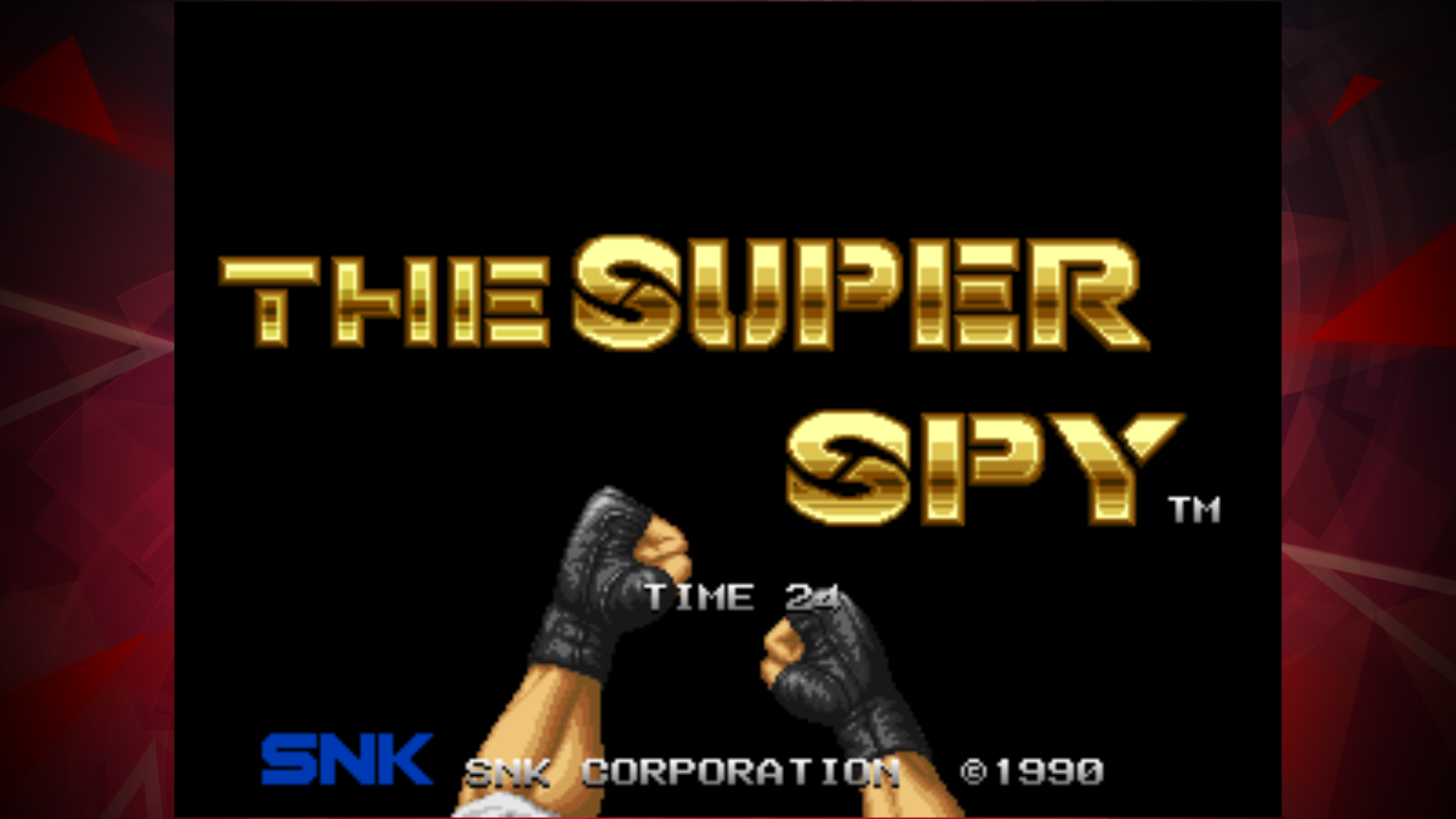 THE SUPER SPY ACA NEOGEO Game Screenshot
