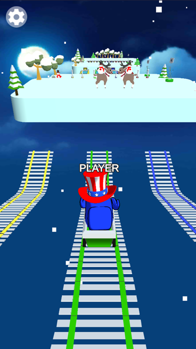 Snowrace.io Game Screenshot