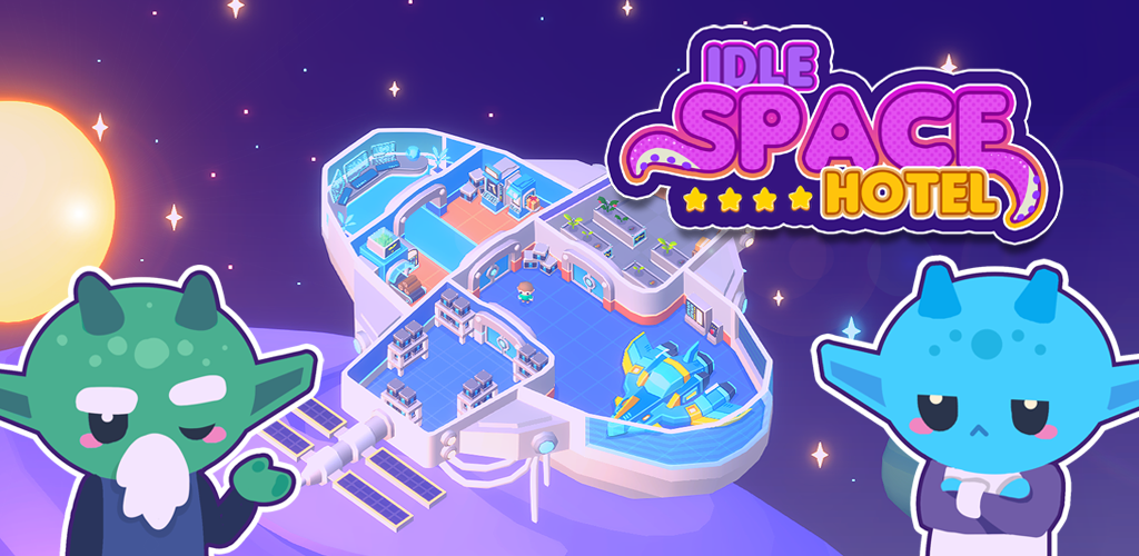 Alien Idle: Space Hotel Tycoon screenshot