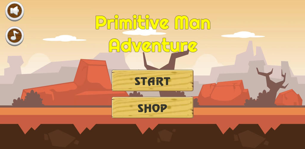 Banner of Primitive Man Adventure 4.0