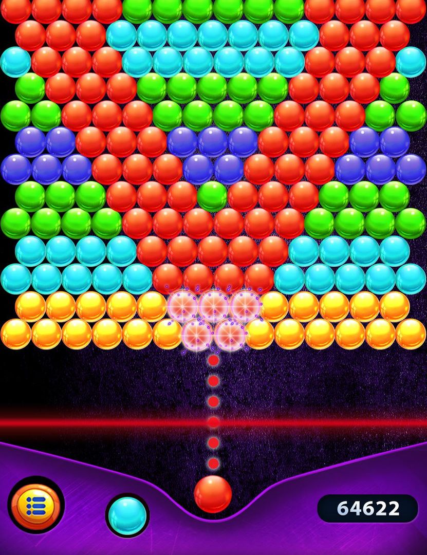 Screenshot of Bouncing Balls