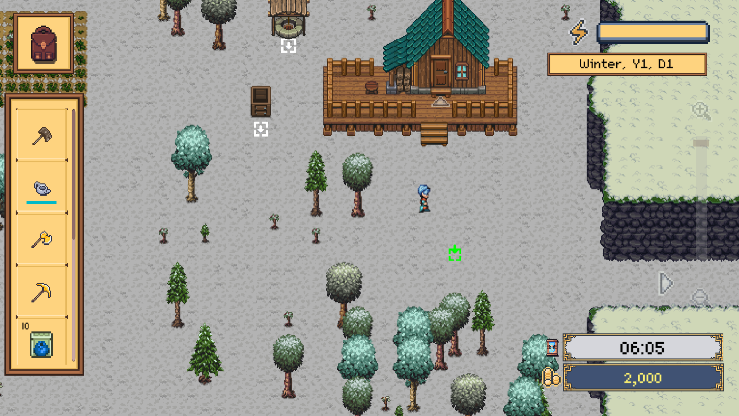 Screenshot of Saltwood Harvest