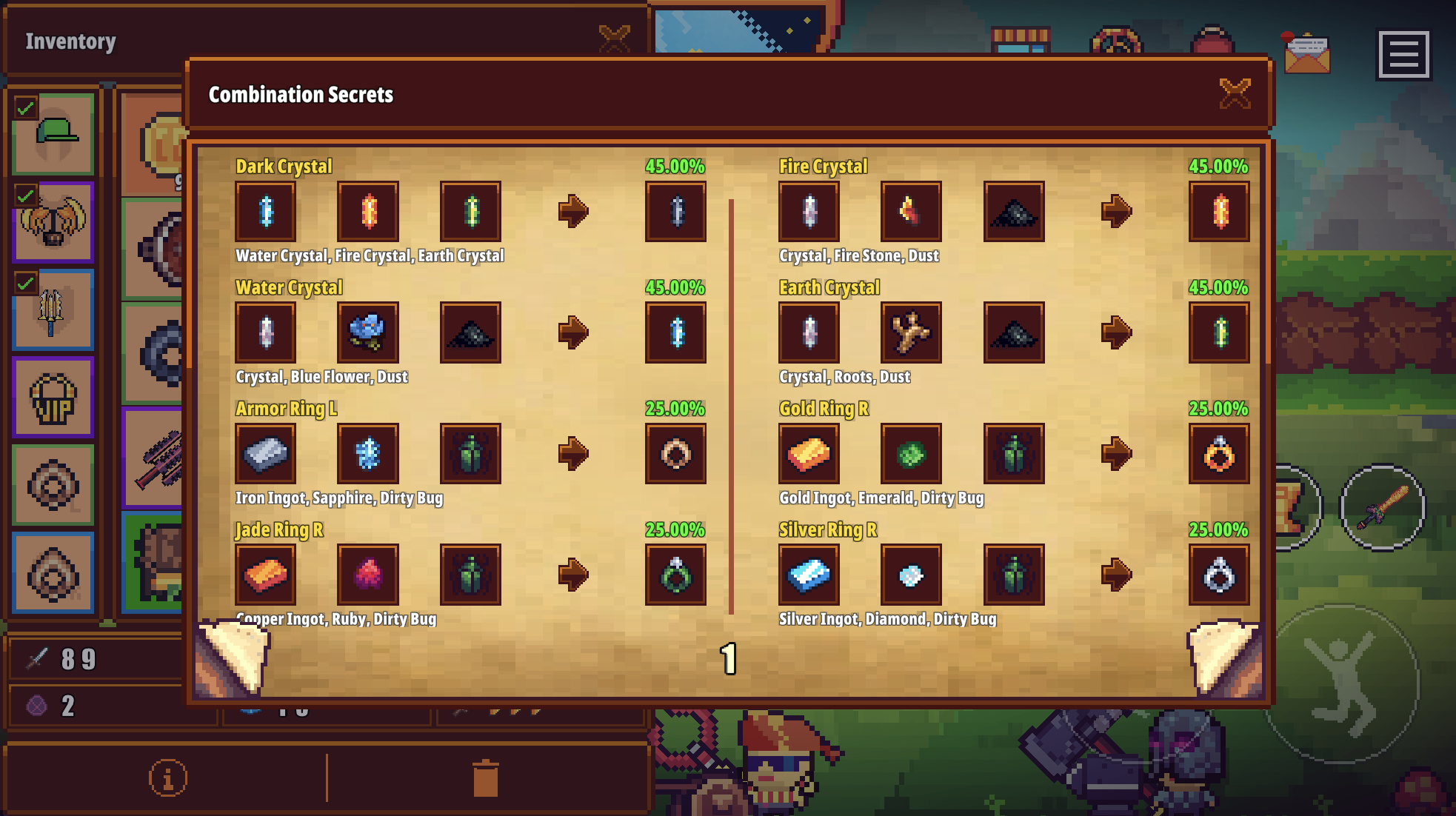 Pixel Survival Game 2.o Game Screenshot