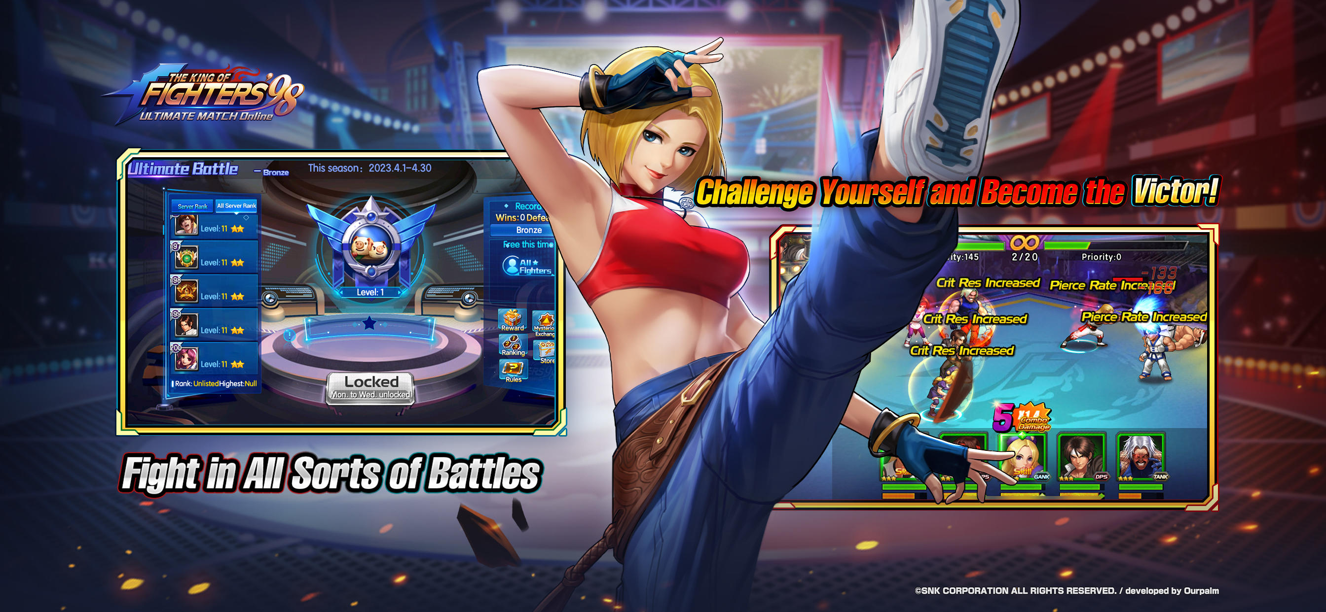 The King of Fighters '98UM OL Game Screenshot