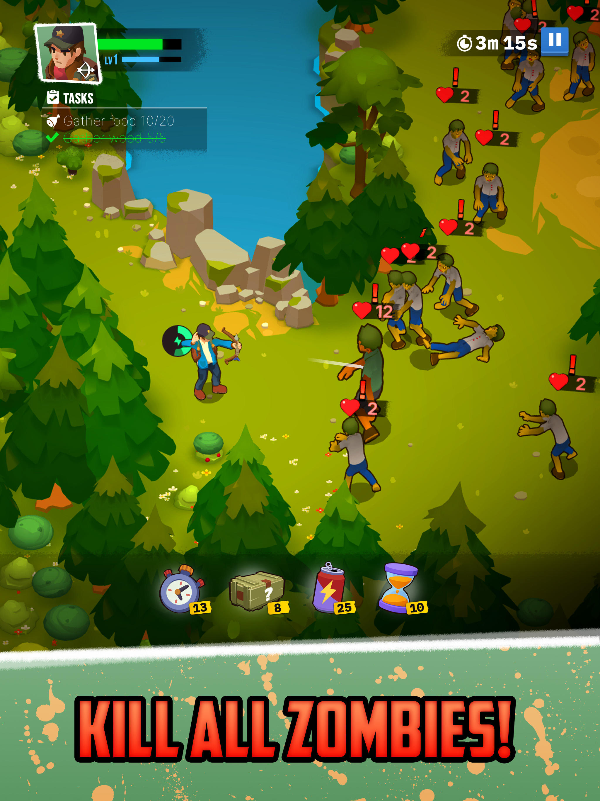 One More Day: Zombie Survival Game Screenshot