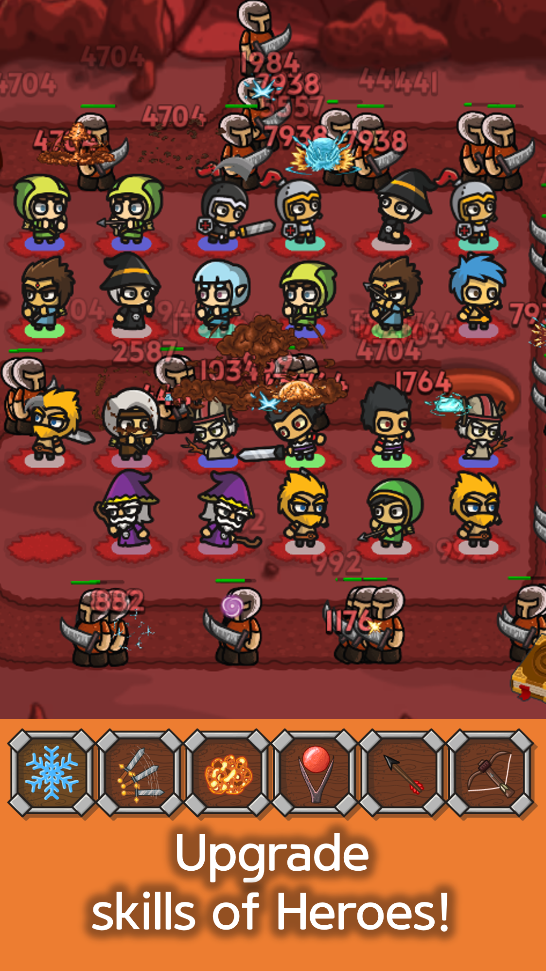 Screenshot of Random Defense : Level Up