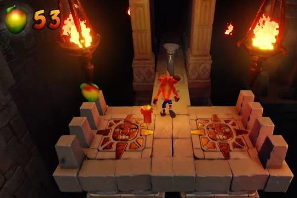 New Crash Bandicoot Hint Game Screenshot