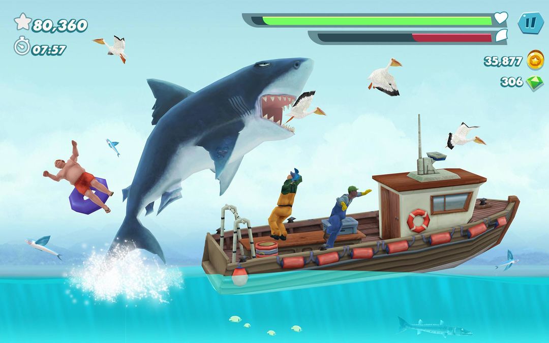 Hungry Shark Evolution screenshot game
