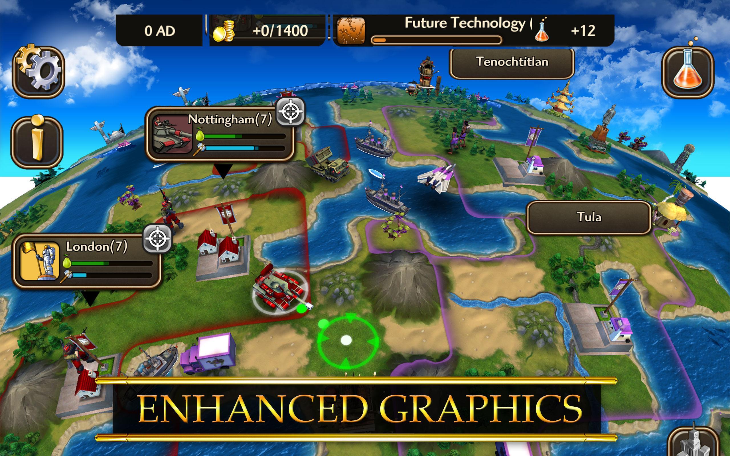 Civilization Revolution 2 Game Screenshot